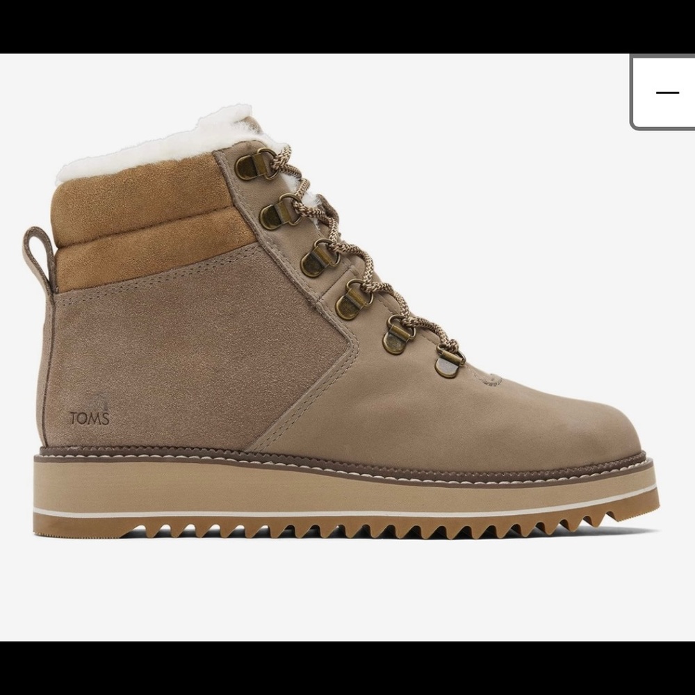 TOMS Mojave lace-up boot Size 8.5